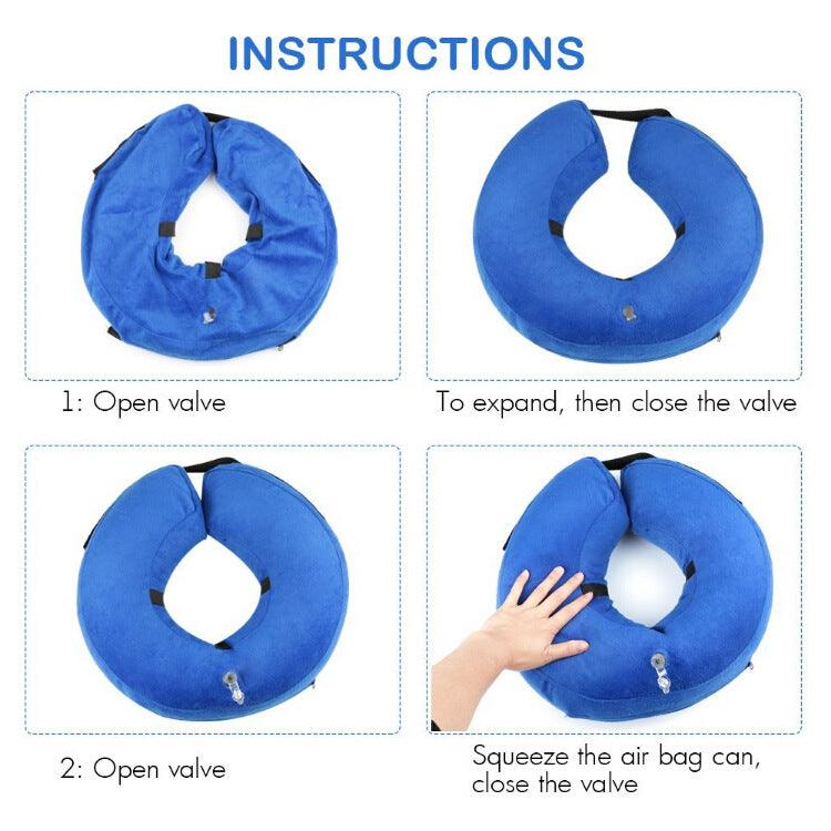 The Furguard Inflatable Grooming Shield: Ultimate Comfort And Protection For Your Pet