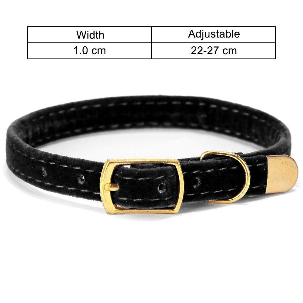 Luxurious Flocked Cat Collar: The Ultimate Pet Accessory For Style And Comfort
