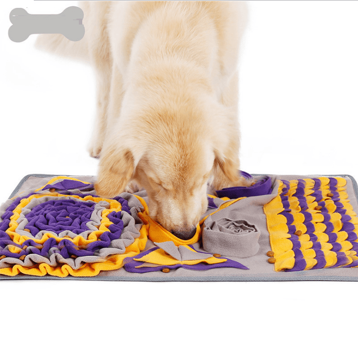 Pet Snuffle Play Mat: Engage, Train, And Delight Your Furry Friend