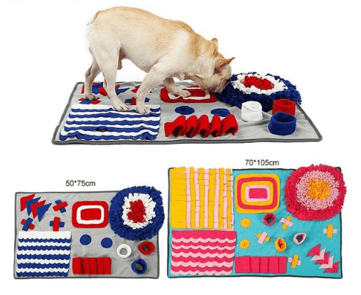 Pet Snuffle Play Mat: Engage, Train, And Delight Your Furry Friend