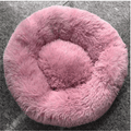Luxuriously Cozy Round Plush Cat Mattress