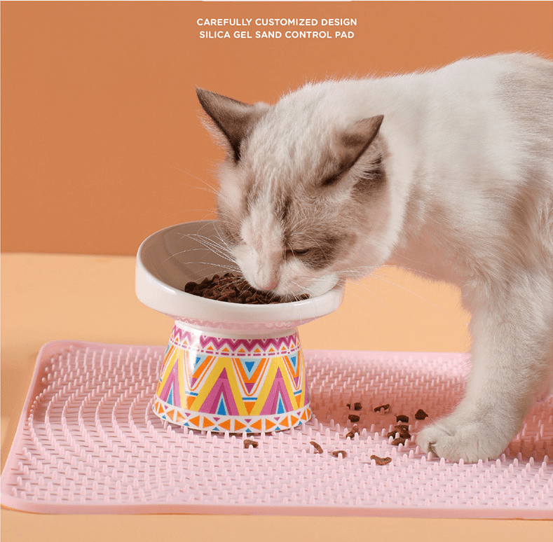 Silicone Sand-Proof Cat Litter Box Foot Mat
