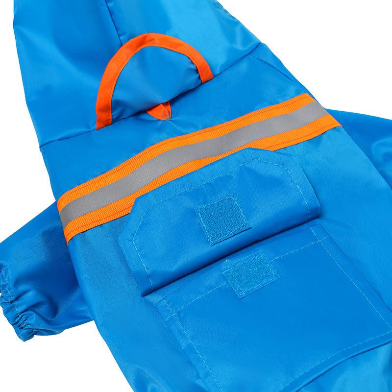 Reflective Pet Raincoat: Keep Your Furry Friend Safe And Dry