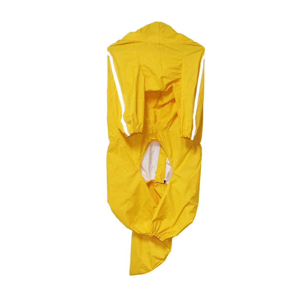 Pet Paws Waterproof Dog Poncho