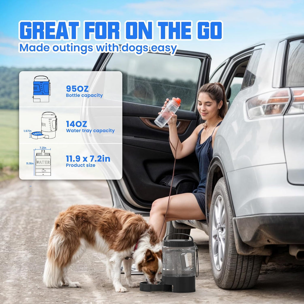 95 OZ Dog Travel Water Bottle