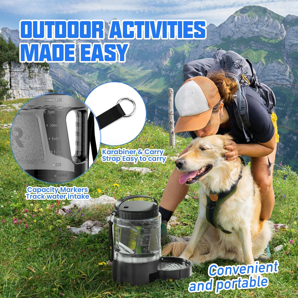 95 OZ Dog Travel Water Bottle