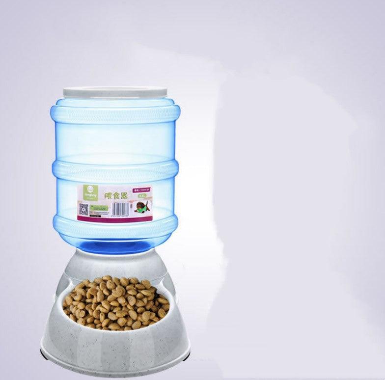 Automatic Pet Feeder & Water Fountain Combo - Large Capacity, Eco-Friendly Design
