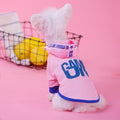 Breathable Mesh Hooded Dog Vest - Stylish Summer Shirt For Small Dogs