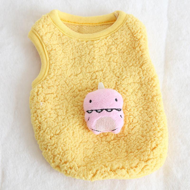 Cozy Fleece Pet Vest: Warmth And Style Combined