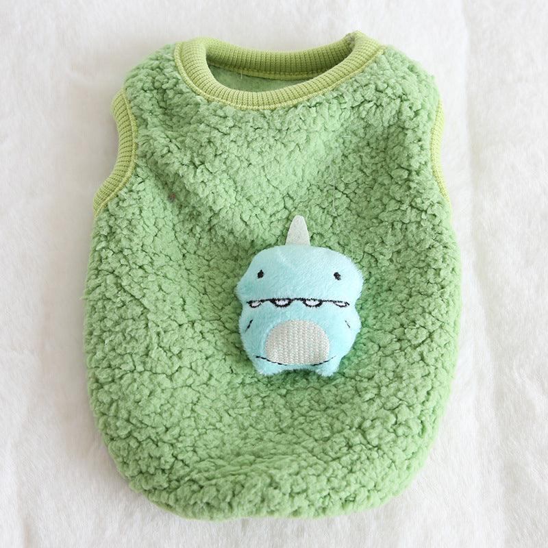 Cozy Fleece Pet Vest: Warmth And Style Combined