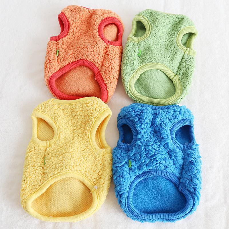 Cozy Fleece Pet Vest: Warmth And Style Combined