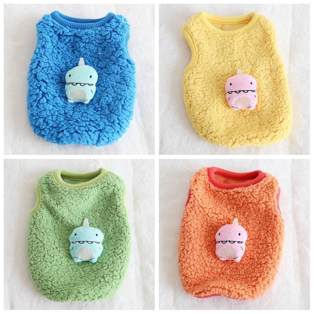 Cozy Fleece Pet Vest: Warmth And Style Combined